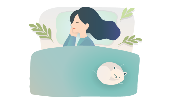 수면관리일러스트